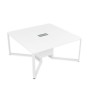 Summit 16СК.122 (Белый премиум/Белый) Стол-квадрат