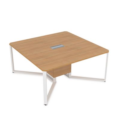 Summit 16СК.122 (Romano/Белый) Стол-квадрат