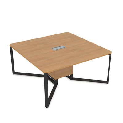 Summit 16СК.122 (Romano/Черный) Стол-квадрат