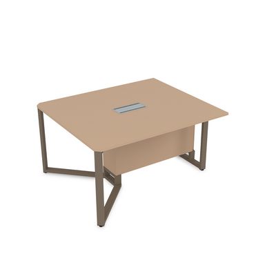 Summit 16СКН.166 (Мокко/Tabaco) Стол-квадрат бенч, начальный модуль