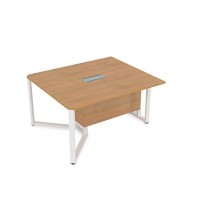 Summit 16СКН.122 (Romano/Белый) Стол-квадрат бенч, начальный модуль
