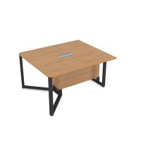 Summit 16СКН.122 (Romano/Черный) Стол-квадрат бенч, начальный модуль