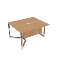 Summit 16СКН.122 (Romano/Металл глянец) Стол-квадрат бенч, начальный модуль