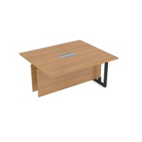 Summit 16СКС.124 (Romano/Черный) Стол-квадрат бенч, средний модуль