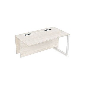 16СПК.196 (Ivory/Белый) Стол прямой бенч, конечный модуль