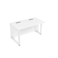 Summit 16СПН.196 (Белый премиум/Белый) Стол прямой бенч, начальный модуль