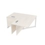 Summit 16СУС.196 (Ivory/Белый) Стол угловой бенч, средний модуль