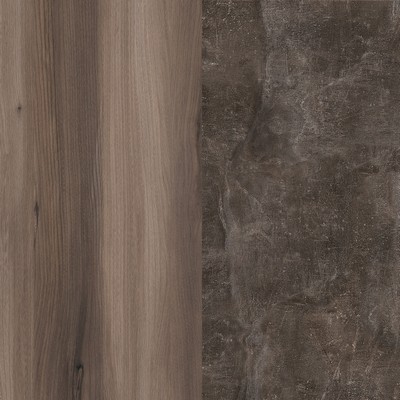 B-tone BTN36190142 (Вяз/Бетон темный) Стойка ресепшн правая