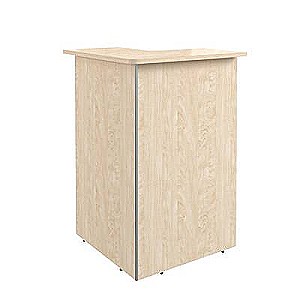 Дэкс DMC 88 R (Бук тиара) Стойка ресепшн угловая