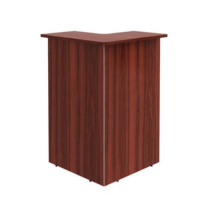 Dex DMC 88 R (Бургунди) Стойка ресепшн угловая