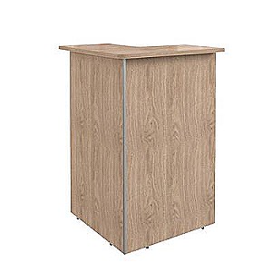 Дэкс DMC 88 R (Дуб девон) Стойка ресепшн угловая