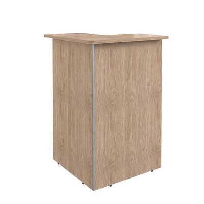 Dex DMC 88 R (Дуб девон) Стойка ресепшн угловая