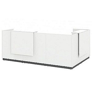 Фаста Corner WLW (Белый) Приемная стойка ресепшн, угловая