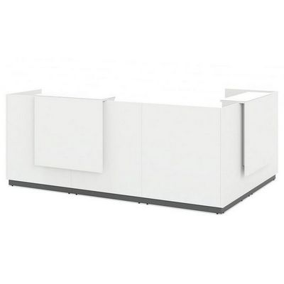 Фаста Corner WLW (Белый) Приемная стойка ресепшн, угловая