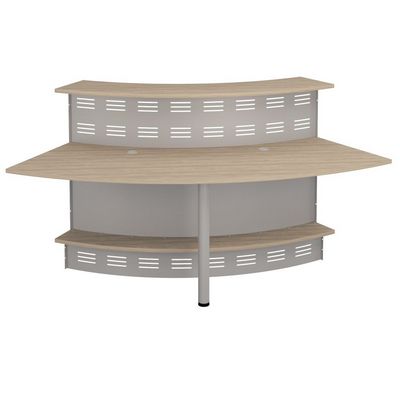 Формула ФР 464 ВЗ + ФР 479 ХР (Вяз светлый) Модуль ресепшен угловой 60 градусов