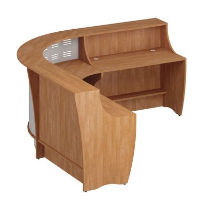 Формула Комплект 3 ОЕ (Ольха европейская) Стойка ресепшн, вариант компоновки N 3 (Три модуля)