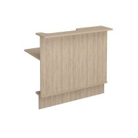 Формула ФР 804 ВЗ (Вяз светлый) Модуль прямой с вырезом правый