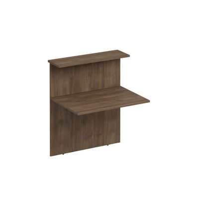 Комфорт К.912 ШТ (Дуб шамони темный) Модуль ресепшен прямой без опор