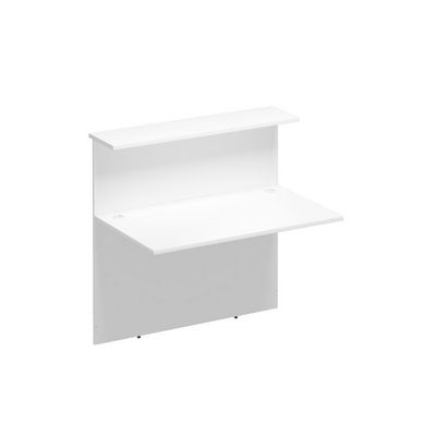 Комфорт К.913 БП (Белый премиум) Модуль ресепшен прямой без опор