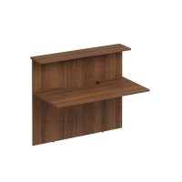 Комфорт К.920 ОФ (Орех французский) Модуль ресепшен прямой с вырезом без опор