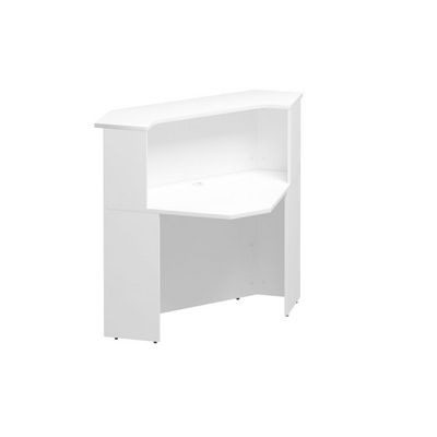 Комфорт К.923 БП (Белый премиум) Модуль ресепшен угловой 90°