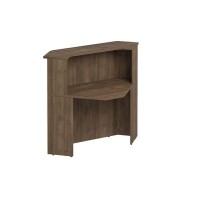 Комфорт К.923 ШТ (Дуб шамони темный) Модуль ресепшен угловой 90°