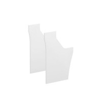 Комфорт К.924 БП (Белый премиум) Панель боковая ресепшен (комплект 2 шт.)