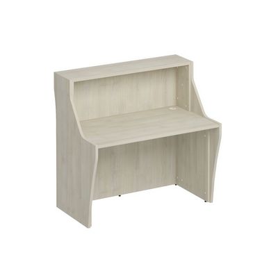 Комфорт К.9130 ДШ (Дуб шамони) Стойка ресепшен прямая