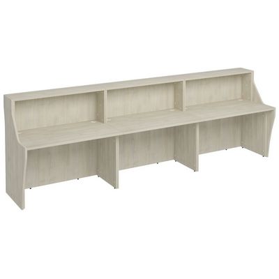 Комфорт К.9130-3 ДШ (Дуб шамони) Стойка ресепшен прямая