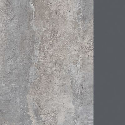 Лаунж 1КР-КЛ.001 (Basalt/Графит матовый) Комплект Ресепшн с фартуком HPL (без подсветки)