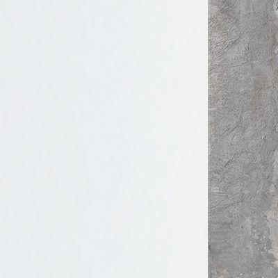 Лаунж 1КР-ДС.001.1 (Белый/Basalt) Комплект Ресепшн с фартуком ЛДСП (с подсветкой)