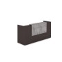 Лаунж 1КР-ДС.001 (Венге/Basalt) Комплект Ресепшн с фартуком ЛДСП (без подсветки)