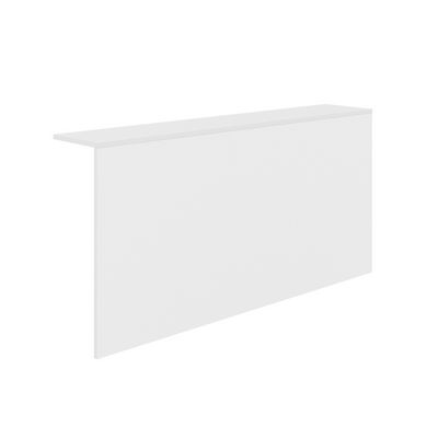 Лаунж 1ФДС.004 (Белый) Фартук прямой ЛДСП