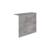 Лаунж 1ФДС.007 (Basalt) Фартук прямой ЛДСП