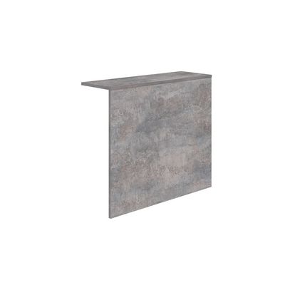 Лаунж 1ФДС.007 (Basalt) Фартук прямой ЛДСП