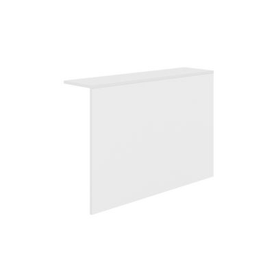 Лаунж 1ФДС.008 (Белый) Фартук прямой ЛДСП
