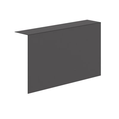 Лаунж 1ФКЛ.007 (Графит матовый) Фартук прямой HPL