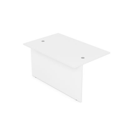 Лаунж 1СН.009 (Белый) Стол приставной низкий