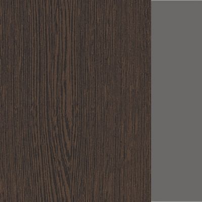 Лаунж 1КР-ДС.001.1 (Венге/Графит) Комплект Ресепшн с фартуком ЛДСП (с подсветкой)