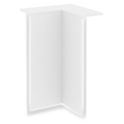 Onix О.R-KU.VNU.S(L) (Белый бриллиант) Колонна угловая внутренняя левая для с подсветкой О.R-F.MU.VNU.S(L)