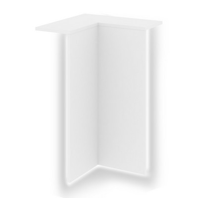 Onix О.R-KU.VNU.S(R) (Белый бриллиант) Колонна угловая внутренняя с подсветкой правая для О.R-F.MU.VNU(R)