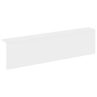 Onix О.R-NP.V-158.2 (Белый бриллиант) Накладка прямая высокая на 2 модуля О.R-F.MP.V-158