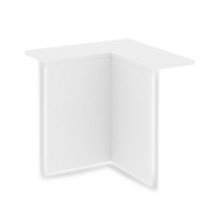 Onix О.R-NU.V.VNU.S(L) (Белый бриллиант) Накладка угловая высокая внутренняя с подсветкой левая для О.R-F.MU.VNU(L)