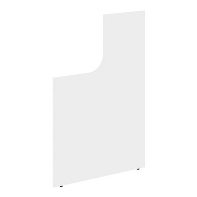 Onix О.R-SVV(L) (Белый бриллиант) Стойка (боковина) завершающая высокая с вырезом левая