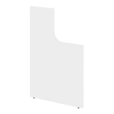 Onix О.R-SVV(R) (Белый бриллиант) Стойка (боковина) завершающая высокая с вырезом правая