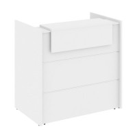 Onix O.R-K-4 (Белый бриллиант) Стойка ресепшн прямая