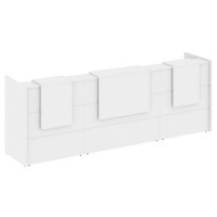 Onix O.R-K-14 (Белый бриллиант) Стойка ресепшн прямая