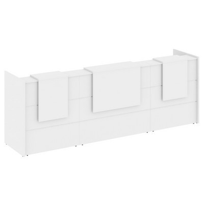 Onix O.R-K-14 (Белый бриллиант) Стойка ресепшн прямая