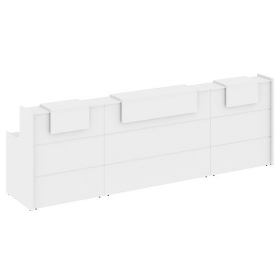 Onix O.R-K-17 (Белый бриллиант) Стойка ресепшн прямая