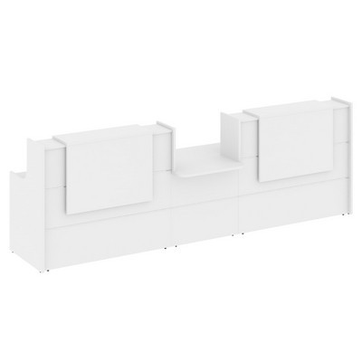 Onix O.R-K-19 (Белый бриллиант) Стойка ресепшн прямая